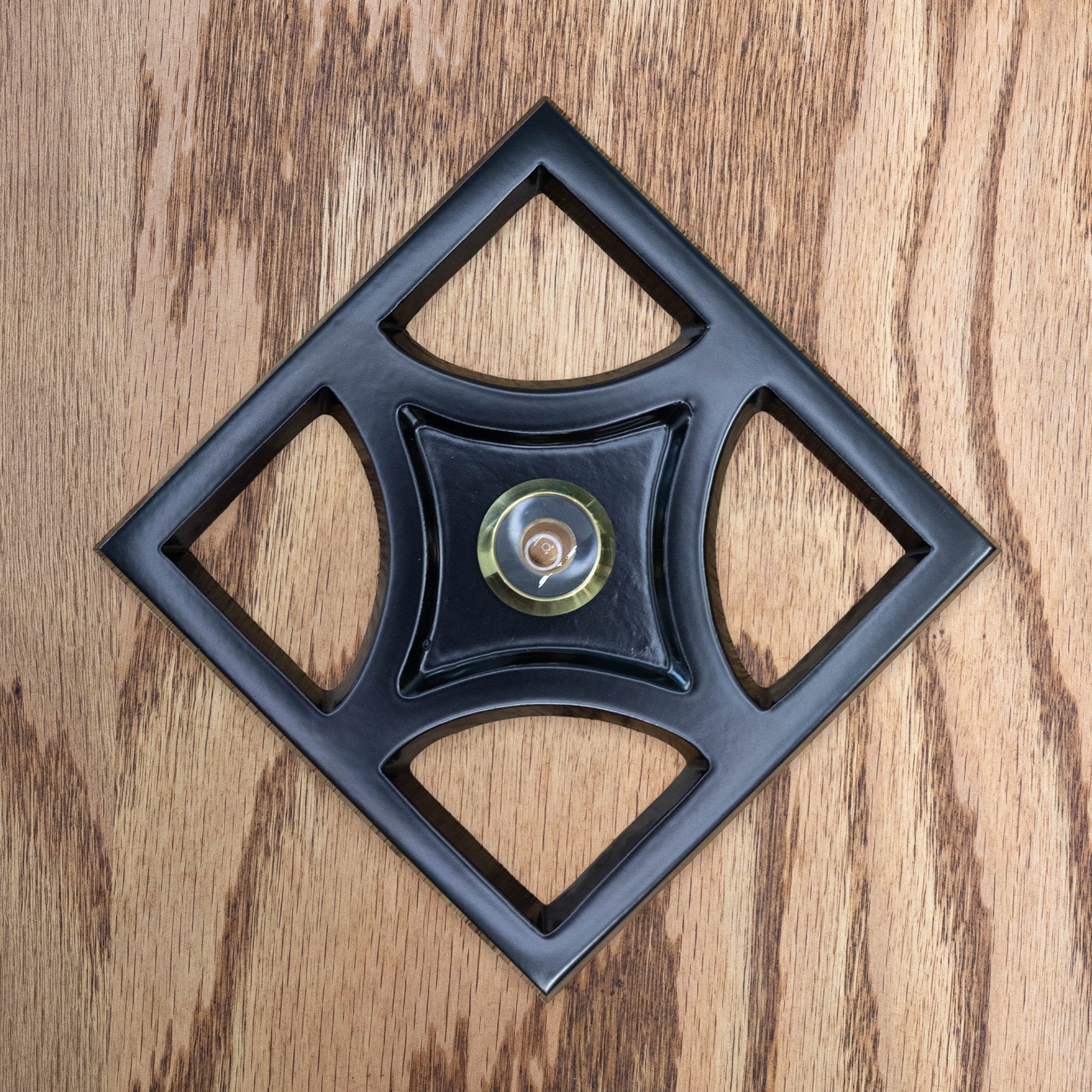 Breeze Block Door Peephole Viewer