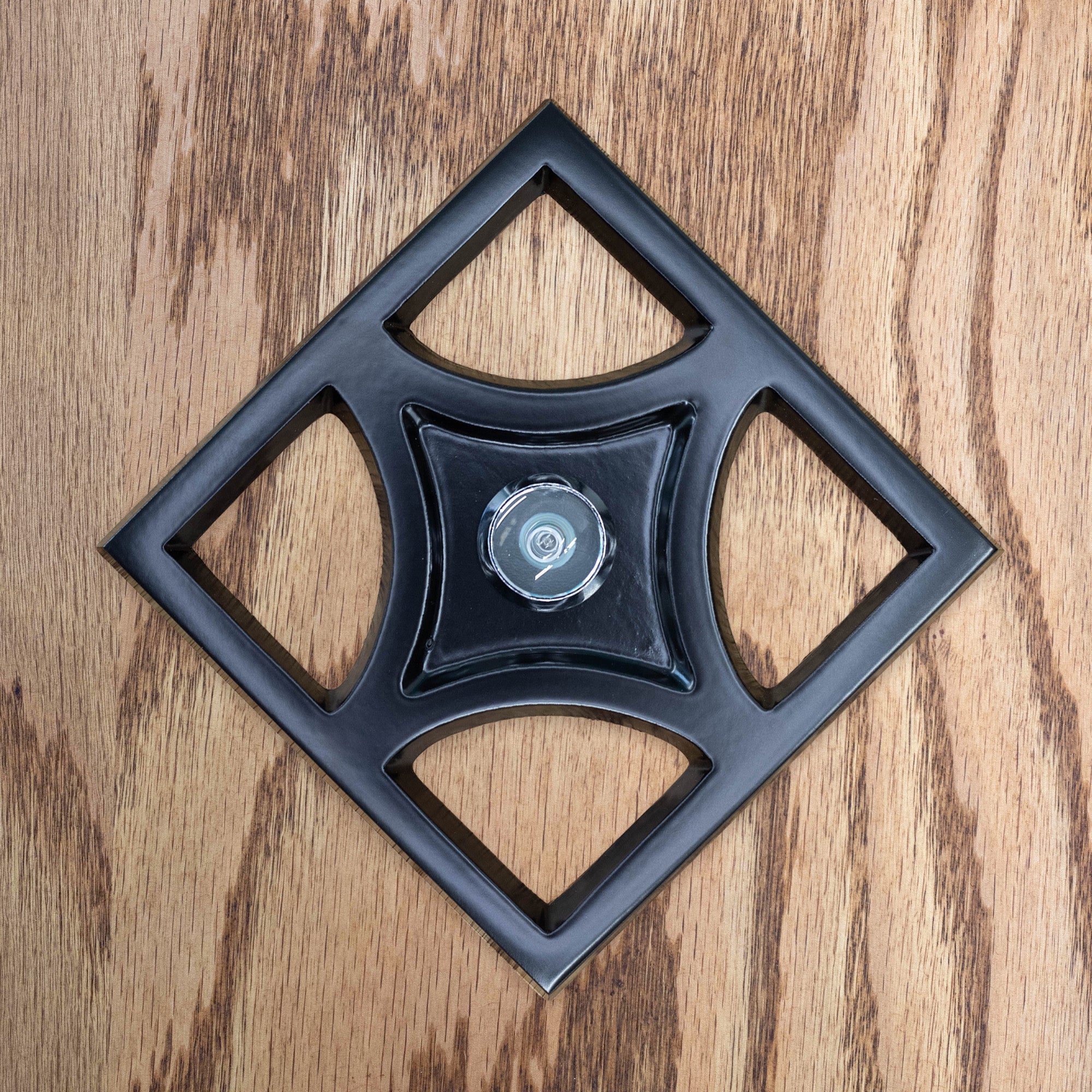 Breeze Block Door Peephole Viewer