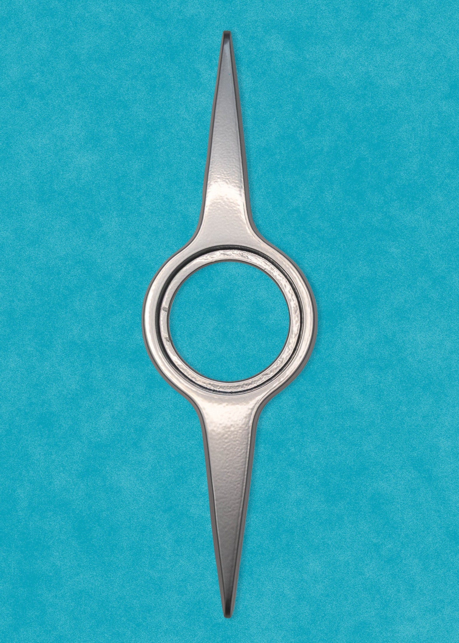 "Zenith" Midcentury Atomic Doorknob Escutcheon Backplate