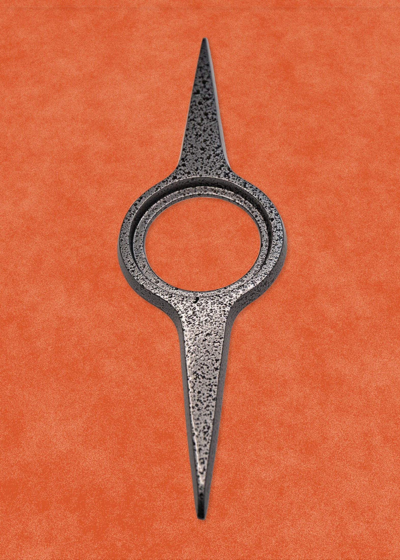 "Zenith" Midcentury Atomic Doorknob Escutcheon Backplate