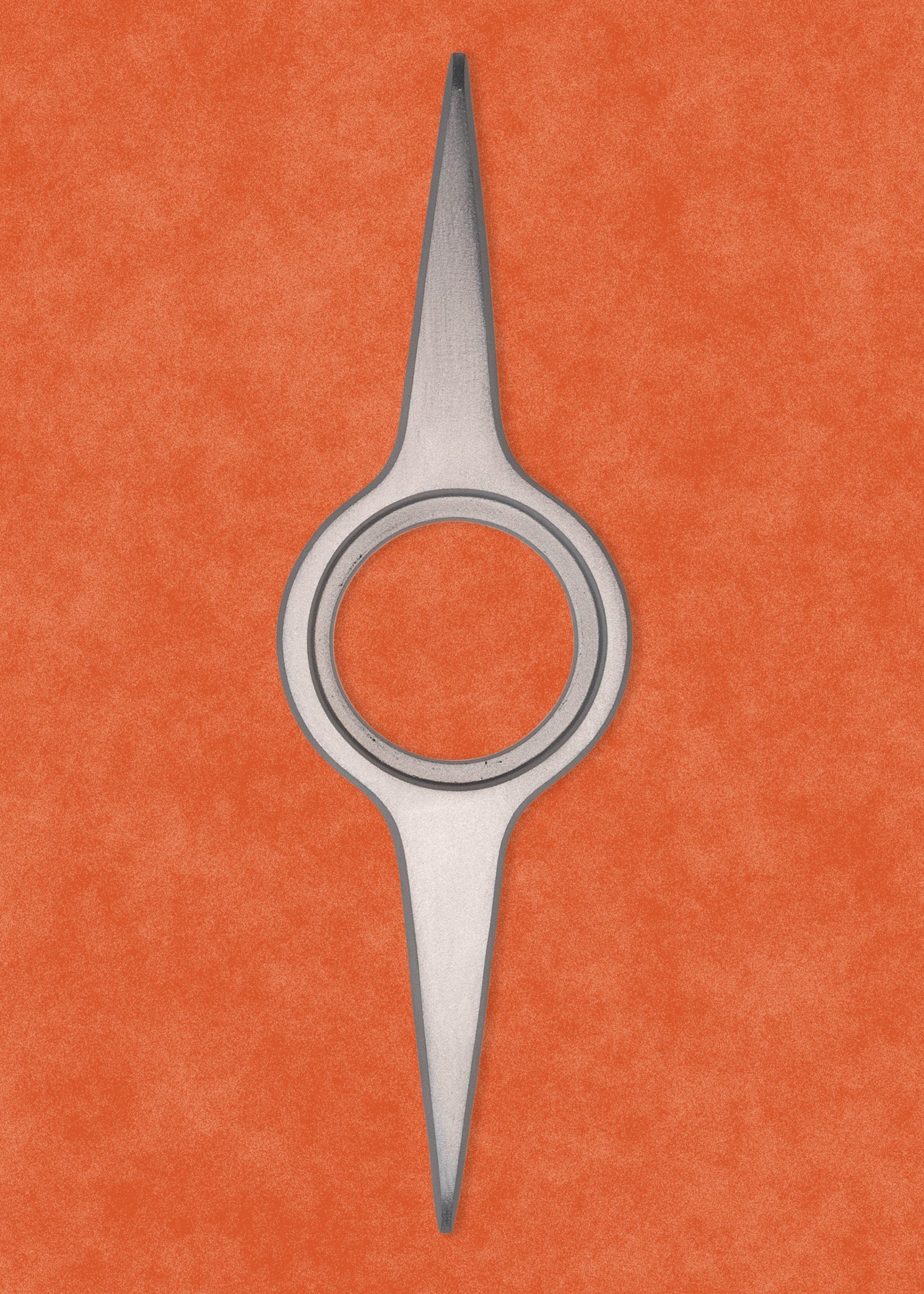 "Zenith" Midcentury Atomic Doorknob Escutcheon Backplate