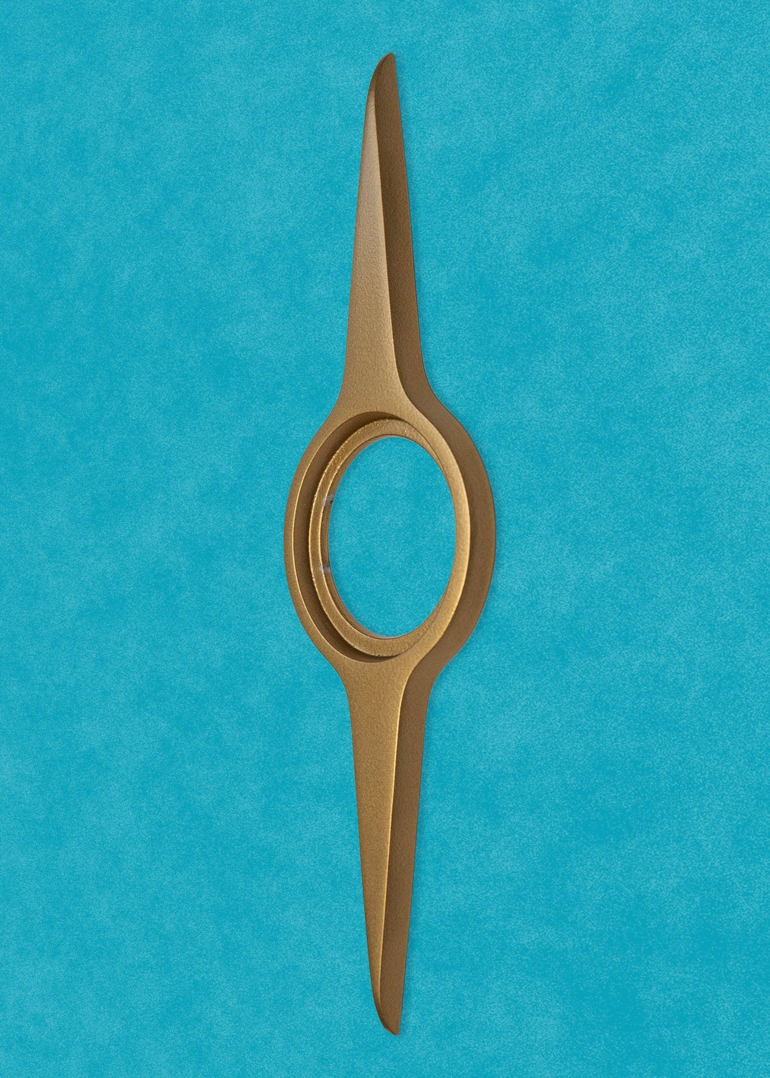 "Zenith" Midcentury Atomic Doorknob Escutcheon Backplate