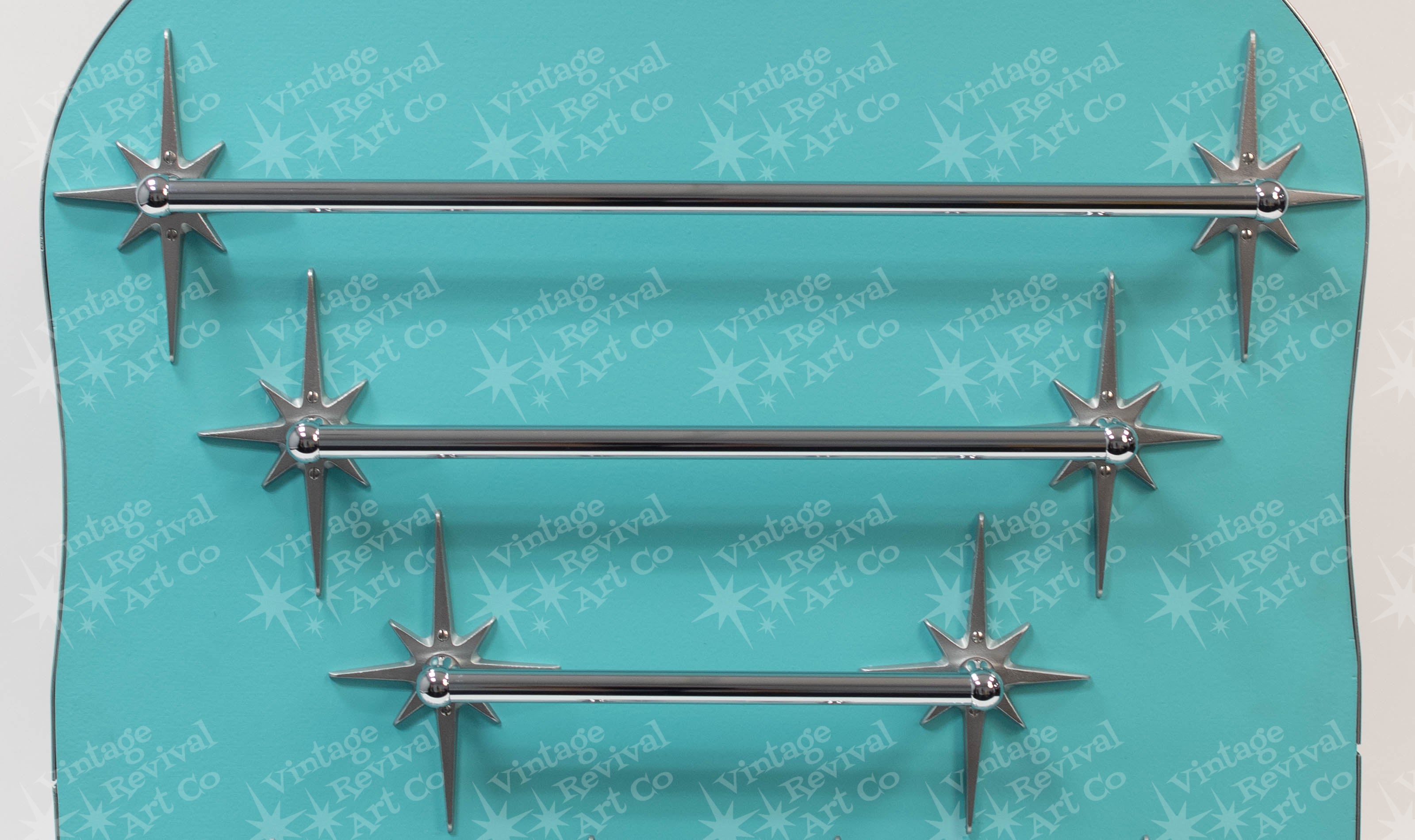 Atomic Starburst Towel Bar – Vintage Revival Art Co®