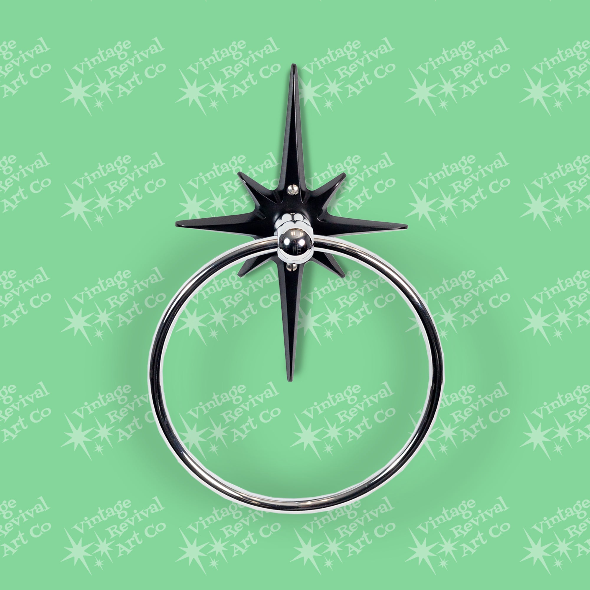 Atomic Starburst Towel Ring Midnight Star Edition – Vintage