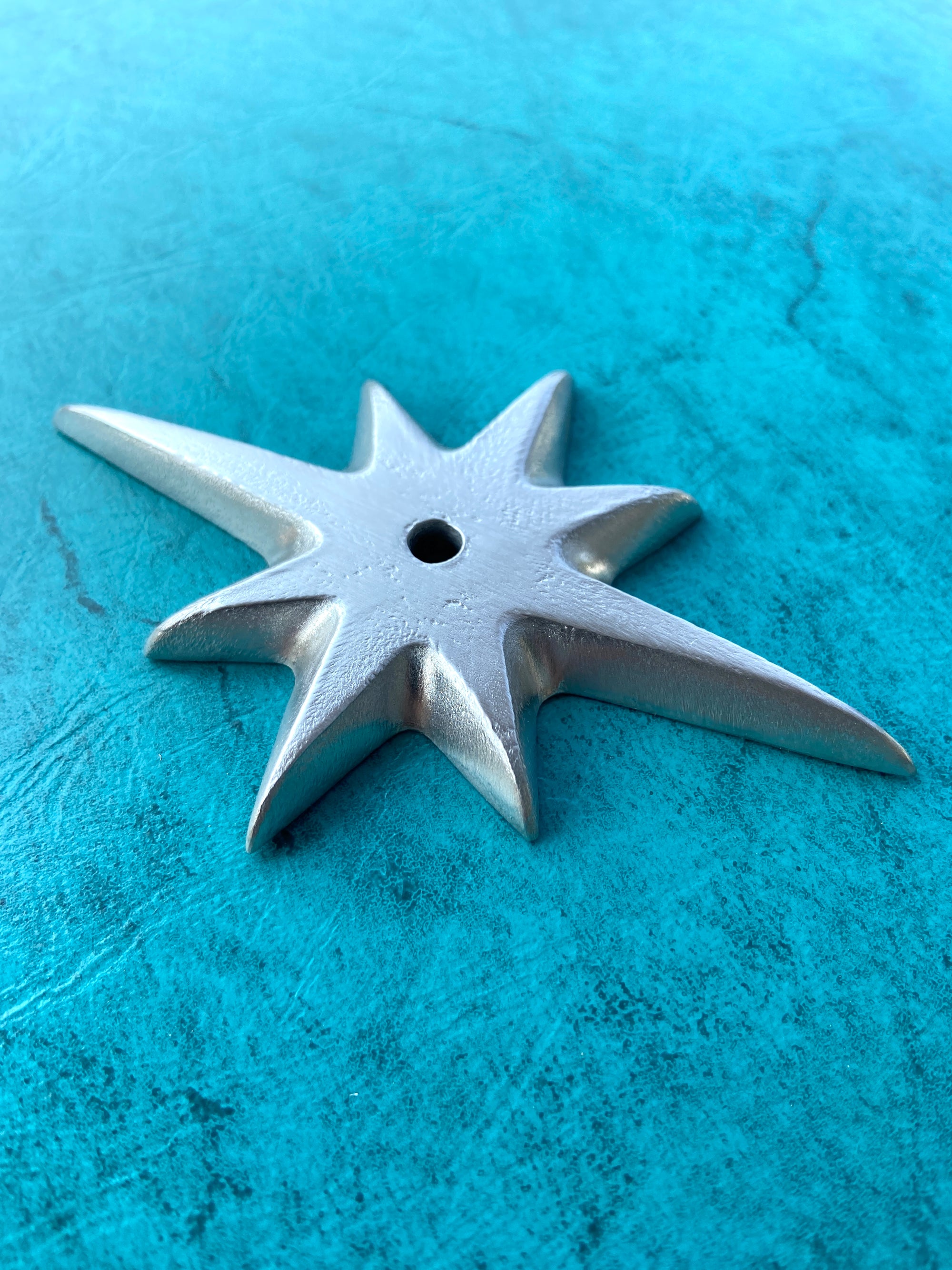 Atomic Starburst Drawer Pull Backing Plate