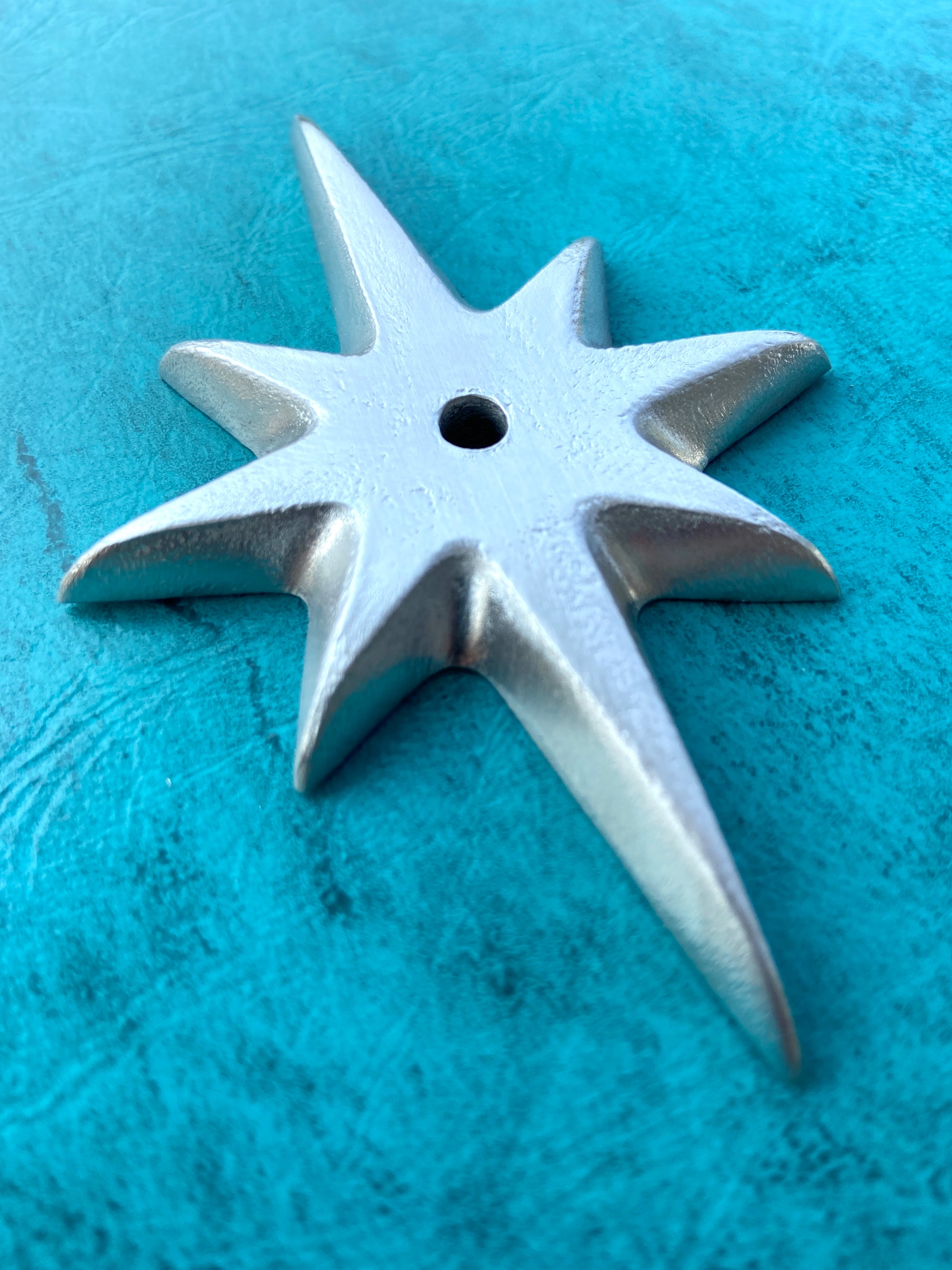 Atomic Starburst Drawer Pull Backing Plate
