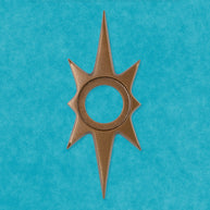 Atomic Starburst Doorknob Escutcheon 10