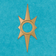 Atomic Starburst Doorknob Escutcheon 10