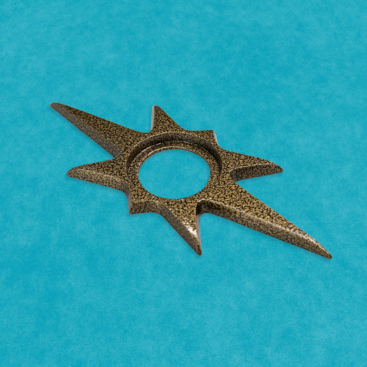 Atomic Starburst Doorknob Escutcheon 10