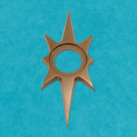 Atomic Starburst Doorknob Escutcheon 10