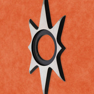 Atomic Starburst Doorknob Escutcheon 8