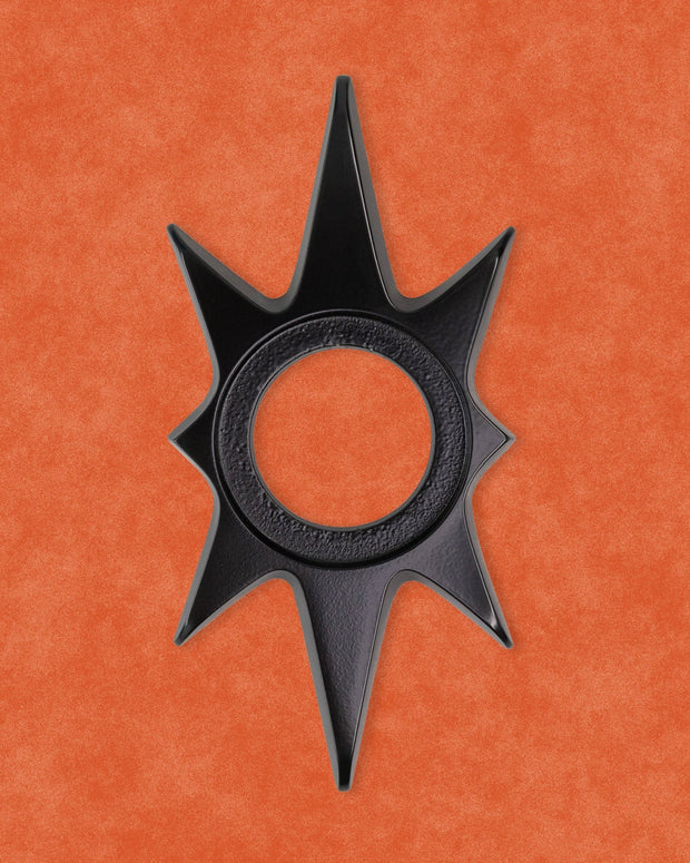 8" Starburst Doorknob Escutcheon