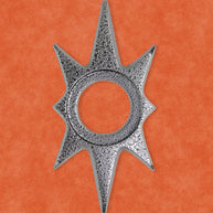 Atomic Starburst Doorknob Escutcheon 8