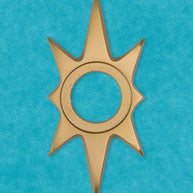 Atomic Starburst Doorknob Escutcheon 8