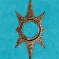 Atomic Starburst Doorknob Escutcheon 8