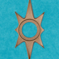 Atomic Starburst Doorknob Escutcheon 8