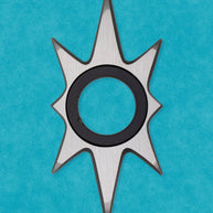 Atomic Starburst Doorknob Escutcheon 8