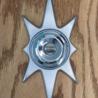 Atomic Starburst Doorknob Escutcheon 8
