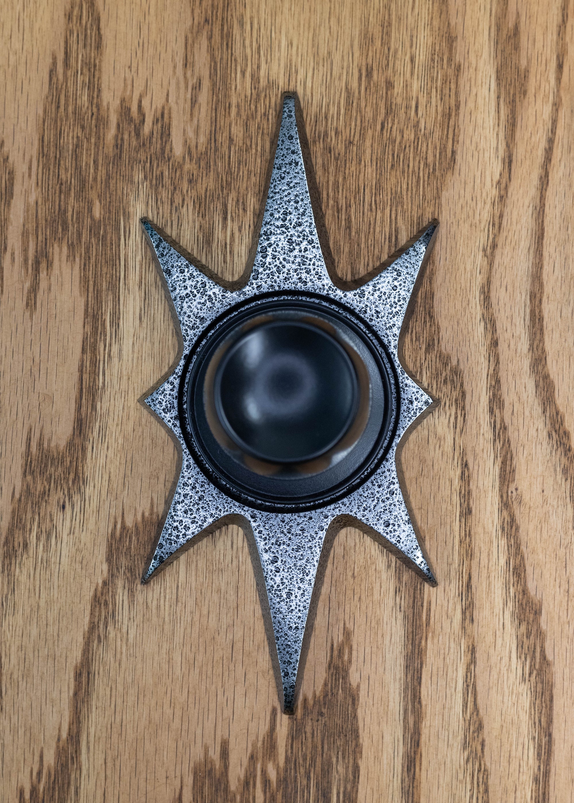 8" Starburst Doorknob Escutcheon
