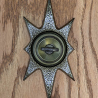 Atomic Starburst Doorknob Escutcheon 8