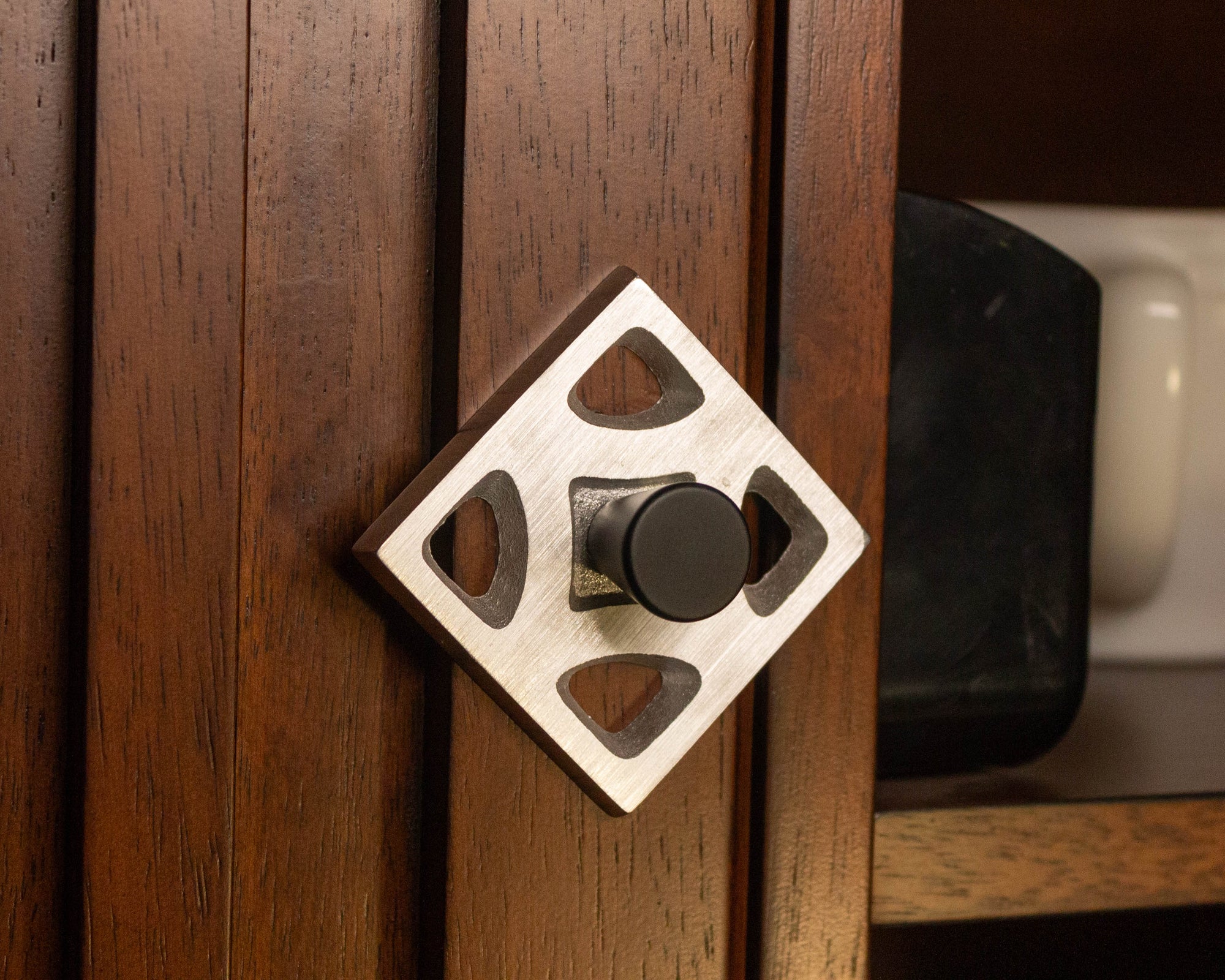 Breeze Block Drawer Pulls and Backing Plates