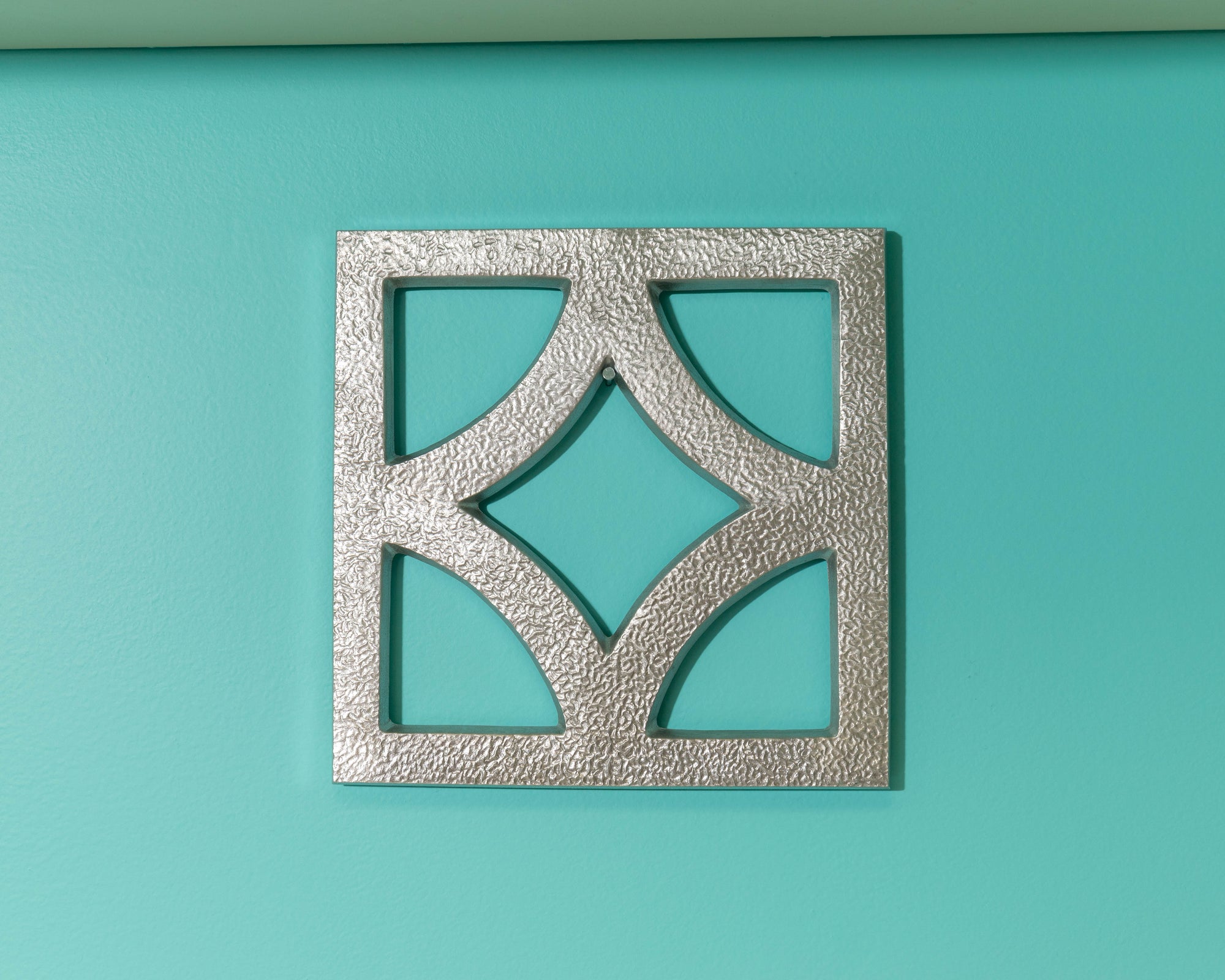 Breeze Block Aluminum Trivet