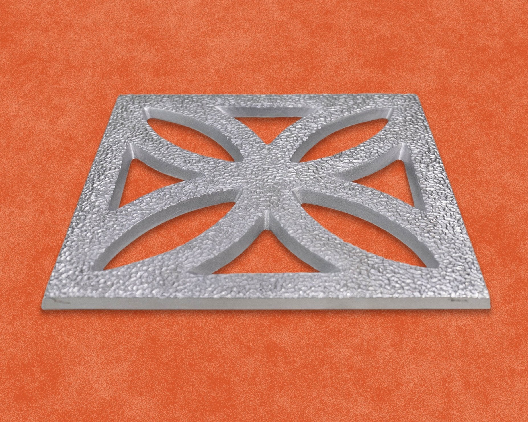 Breeze Block Aluminum Trivet