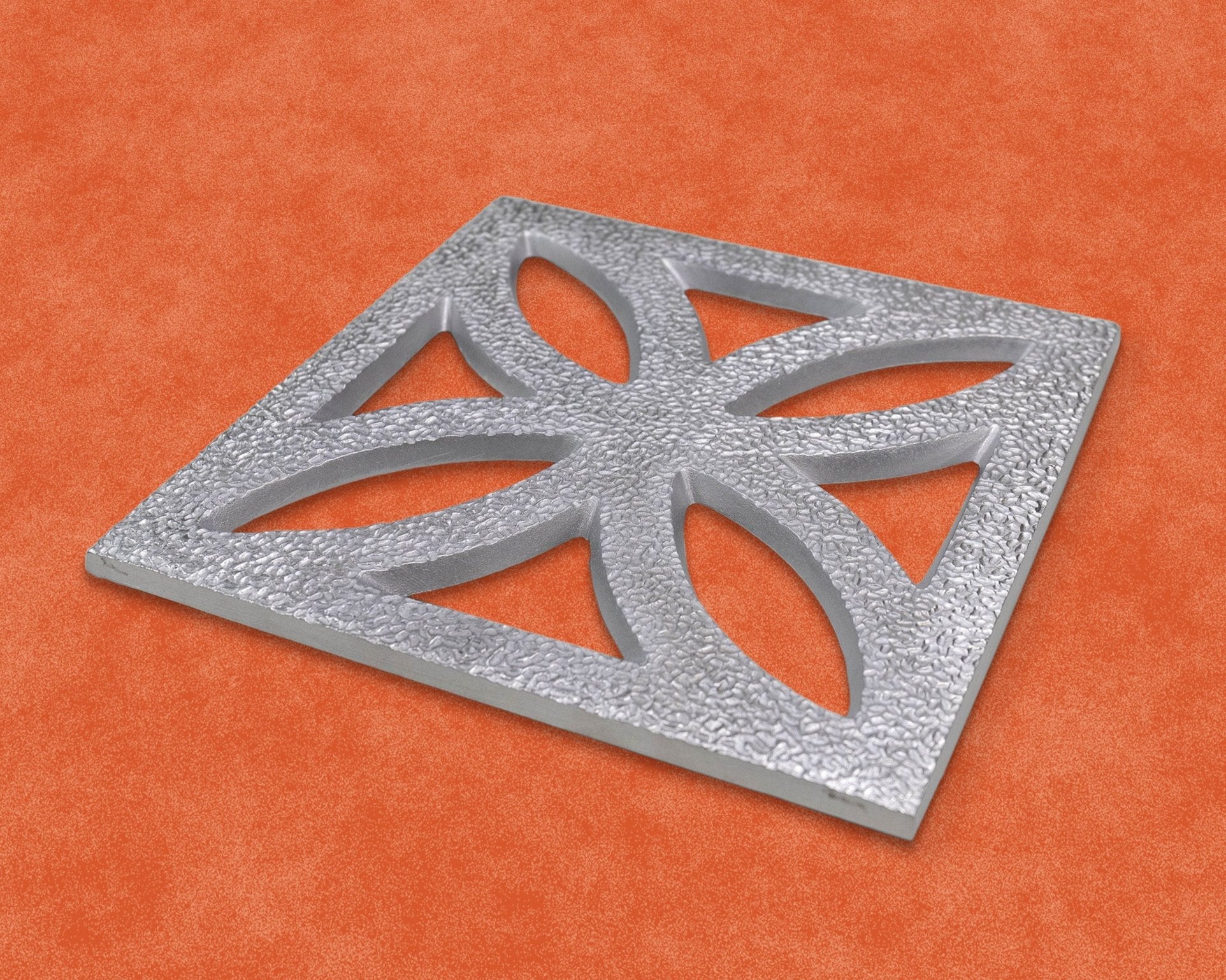 Breeze Block Aluminum Trivet