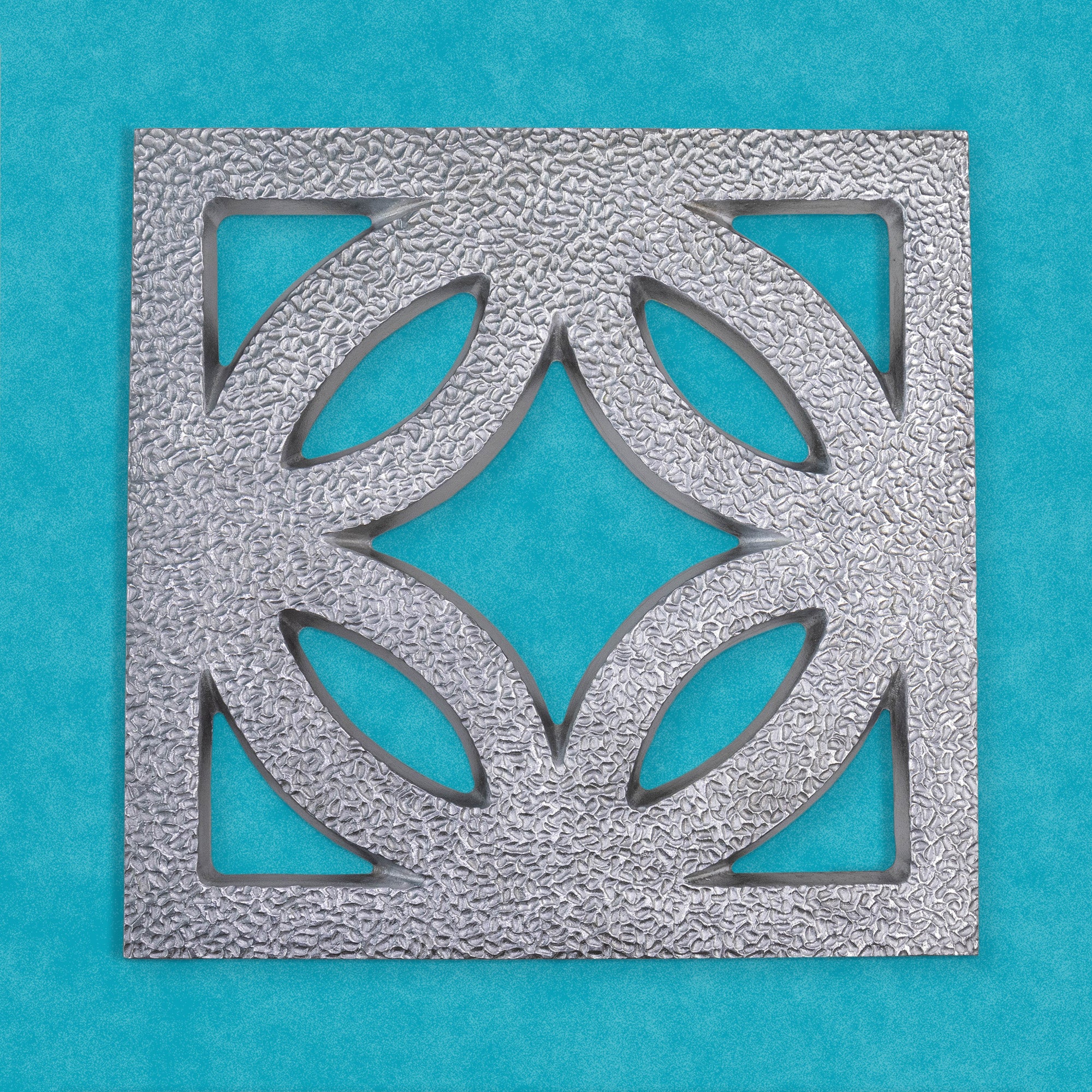 Breeze Block Aluminum Trivet