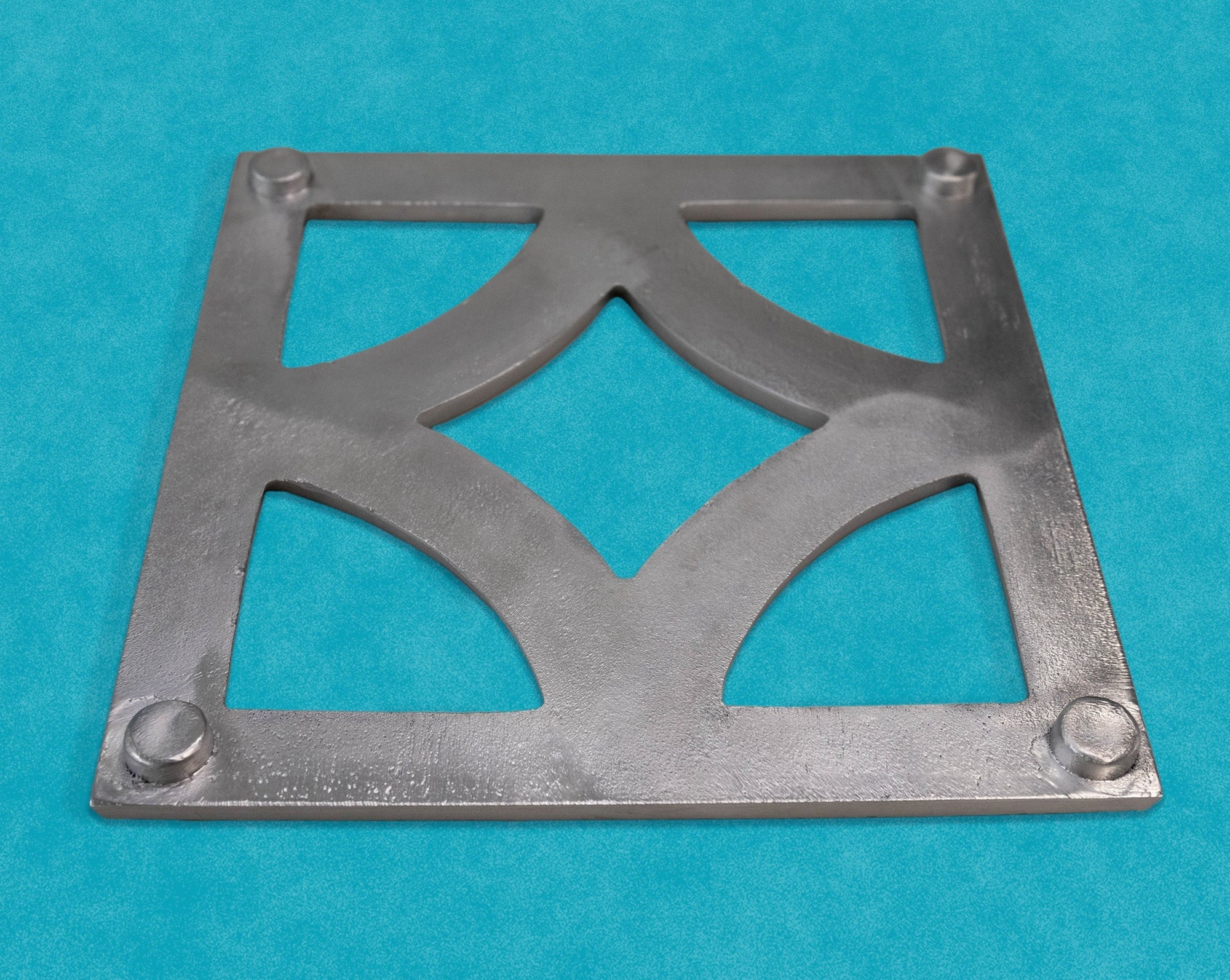 Breeze Block Aluminum Trivet