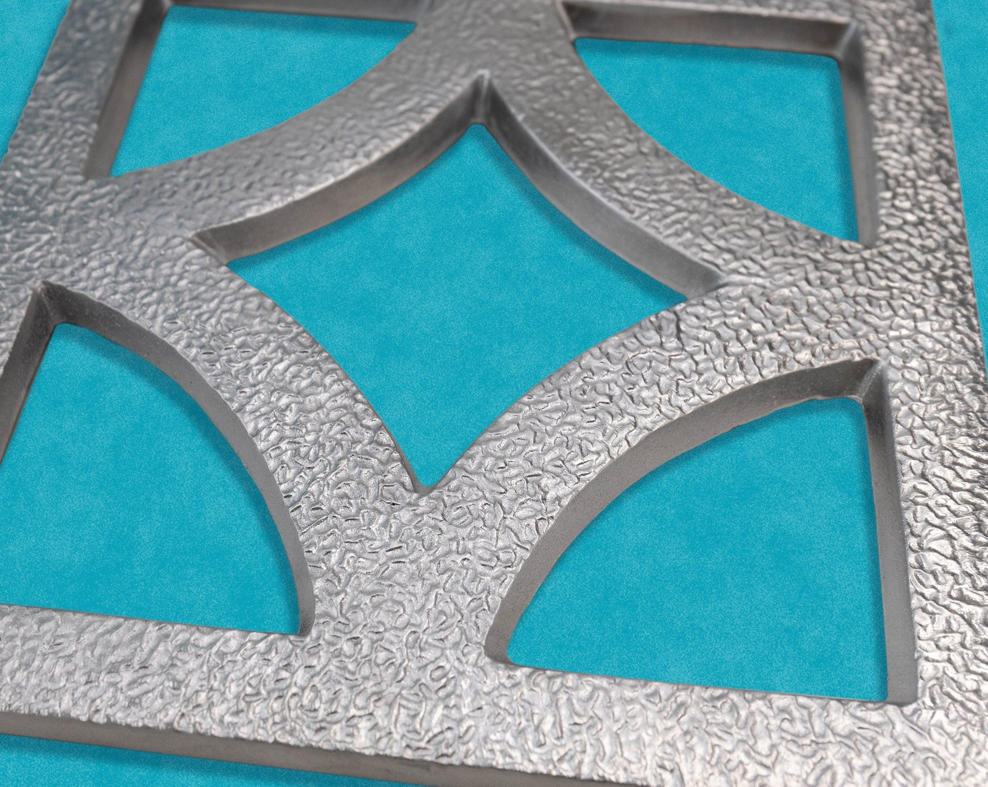 Breeze Block Aluminum Trivet