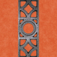 Breeze Block Doorknob Escutcheon