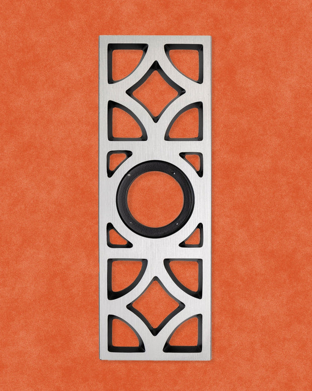 Breeze Block Doorknob Escutcheon