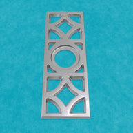Breeze Block Doorknob Escutcheon