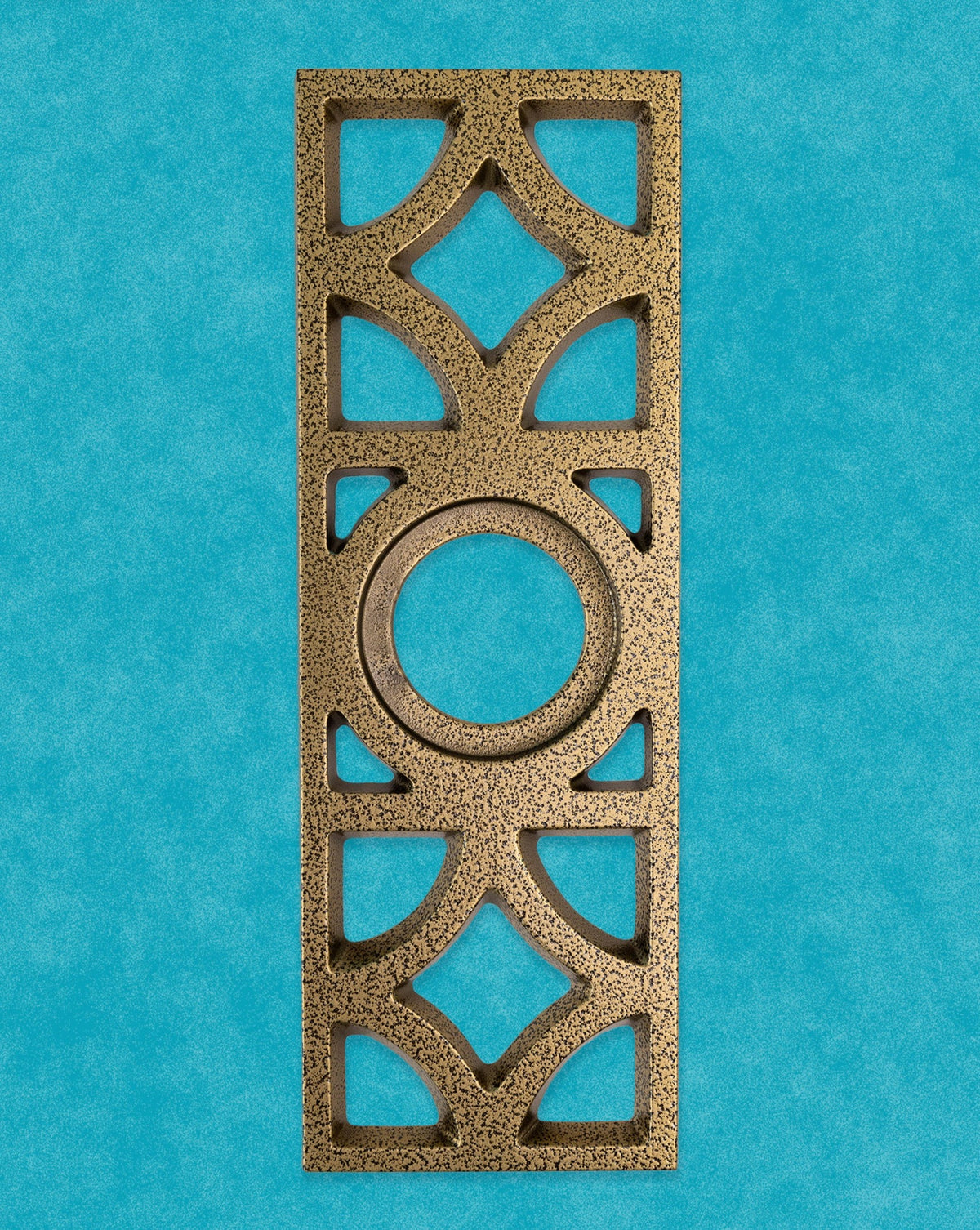 Breeze Block Doorknob Escutcheon