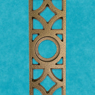Breeze Block Doorknob Escutcheon