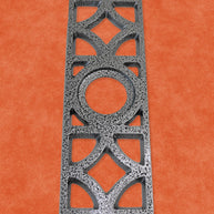Breeze Block Doorknob Escutcheon