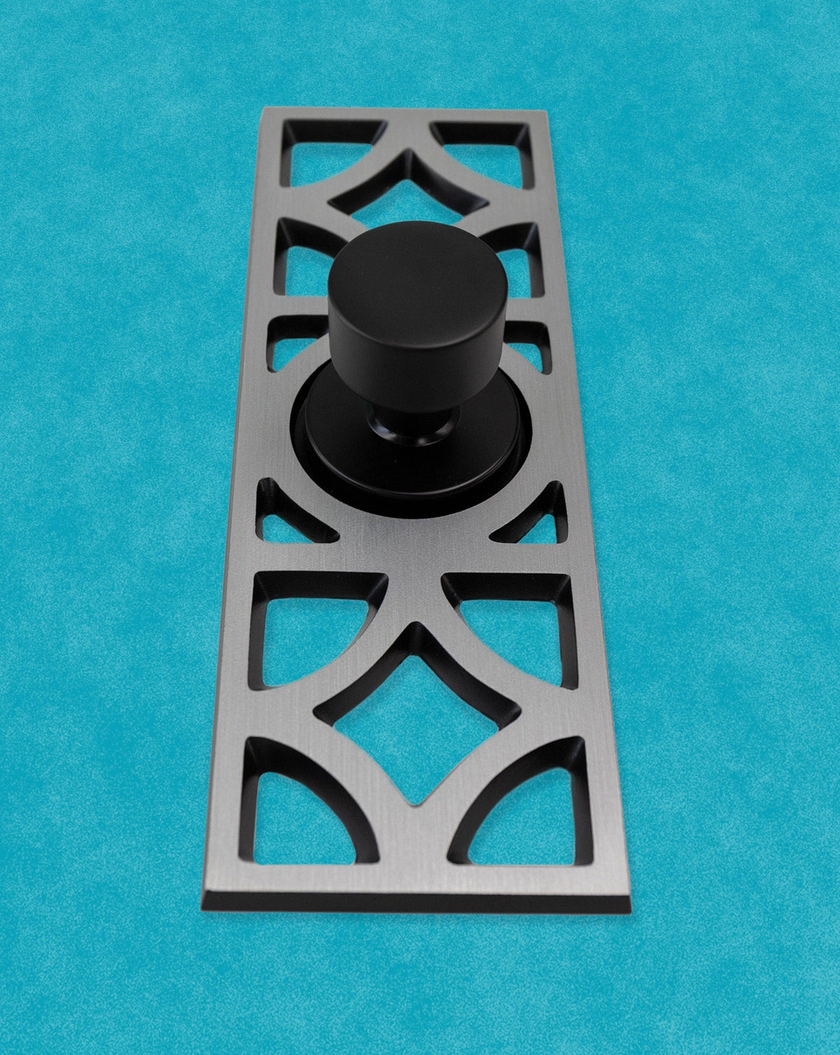 Breeze Block Doorknob Escutcheon