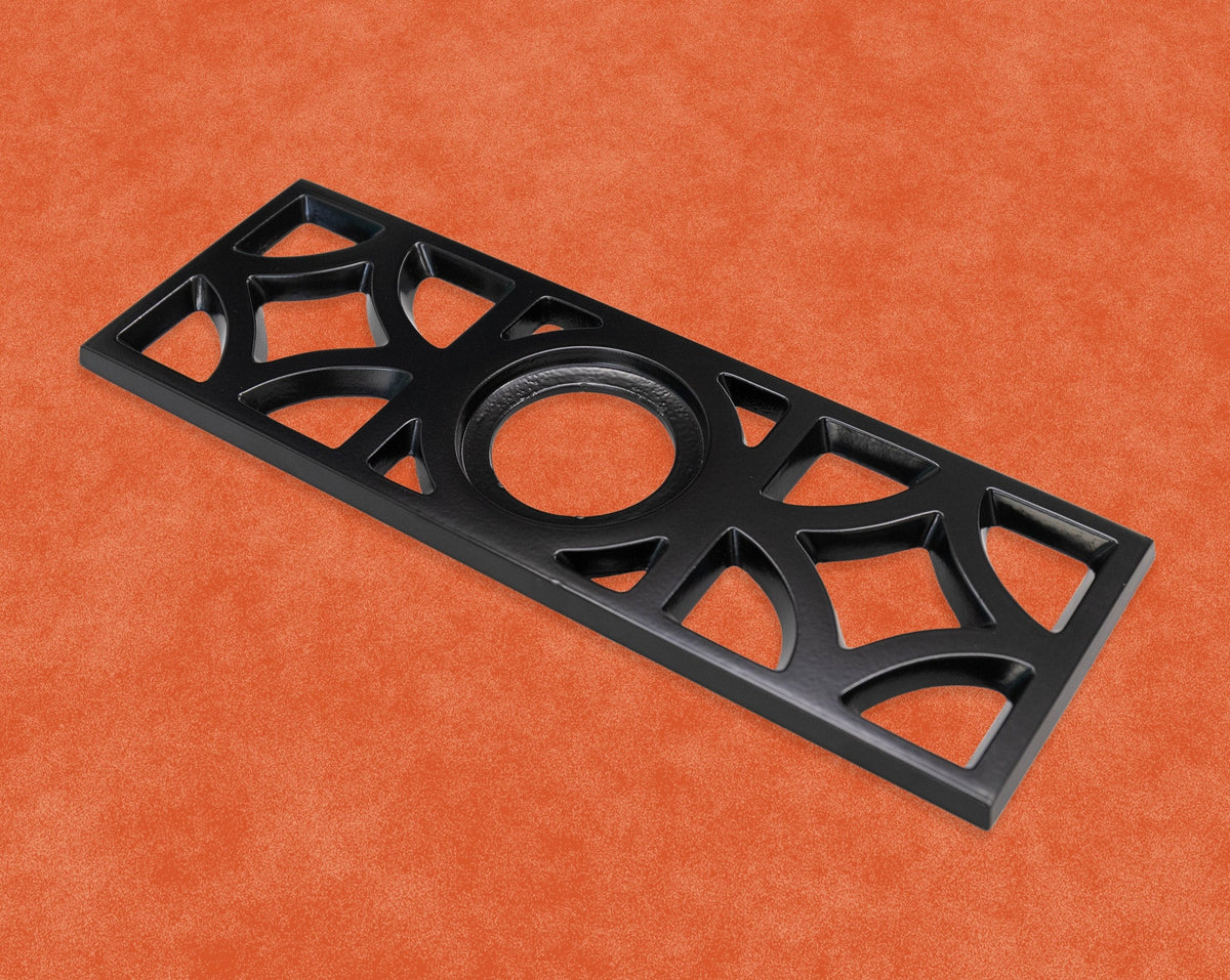 Breeze Block Doorknob Escutcheon