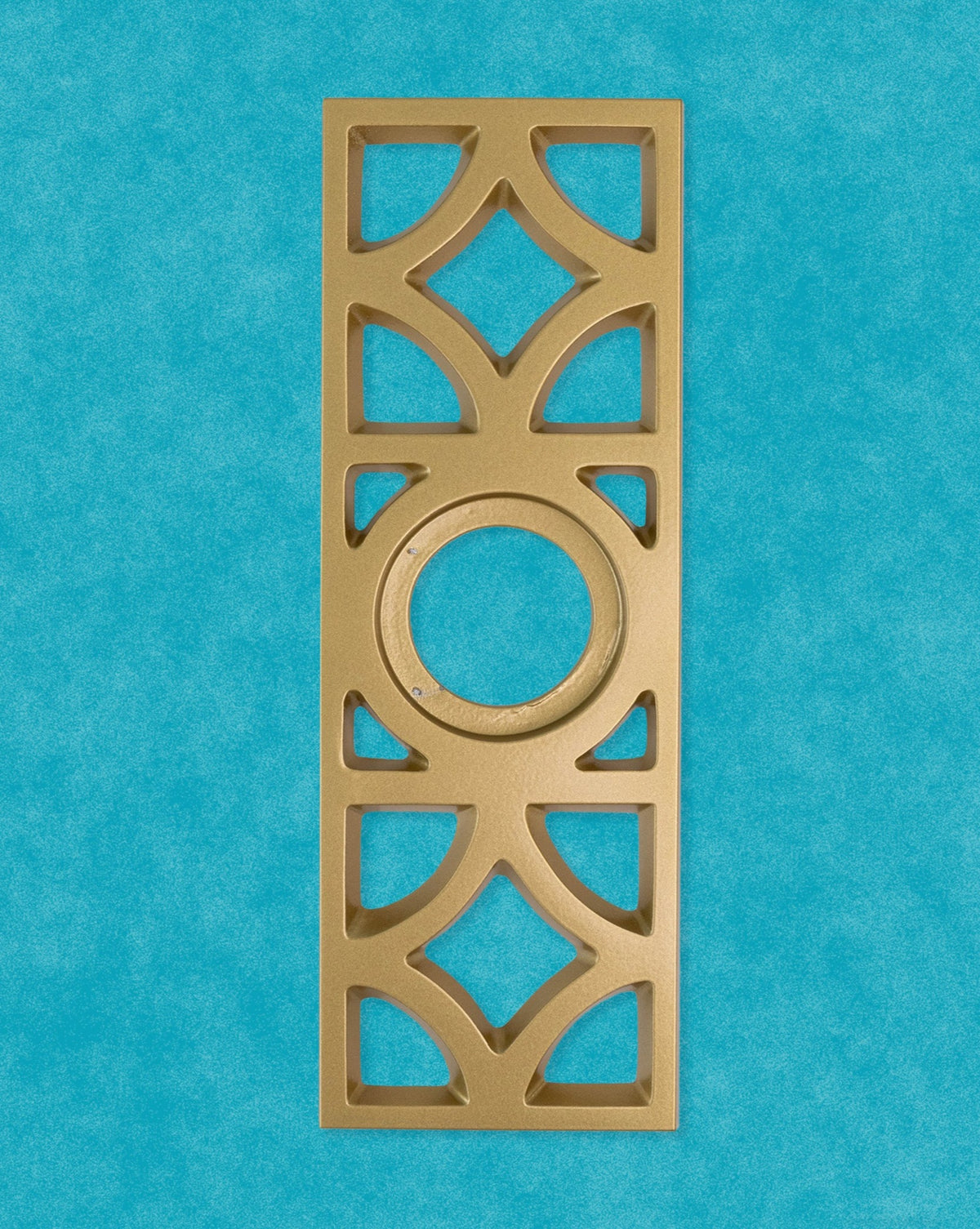 Breeze Block Doorknob Escutcheon