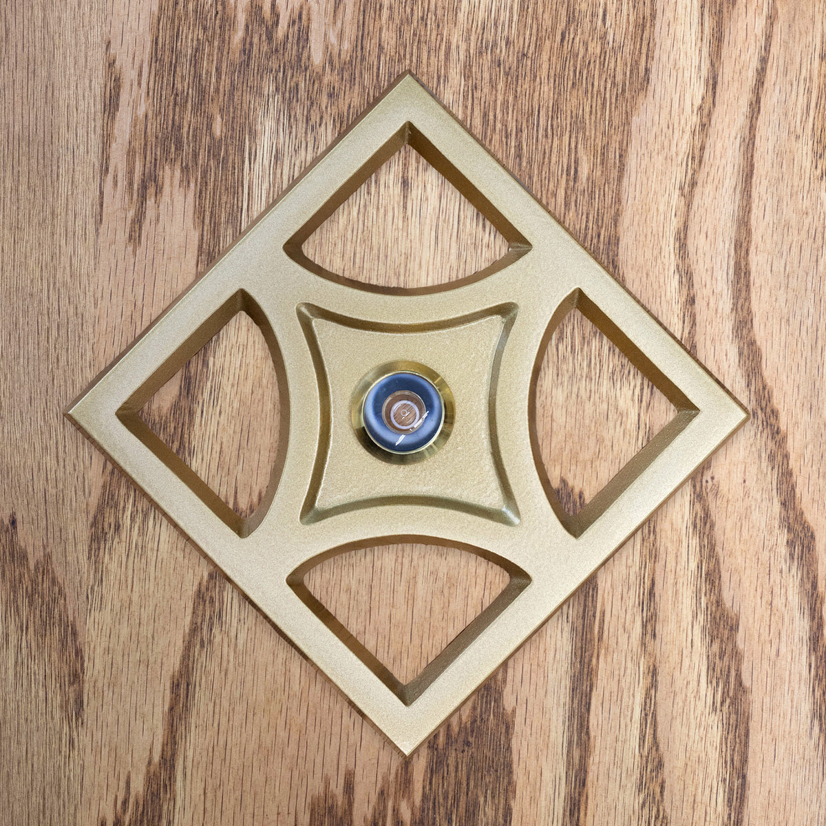 Breeze Block Door Peephole Viewer