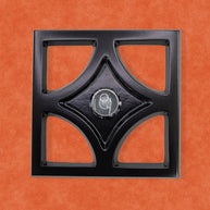 Breeze Block Door Peephole Viewer