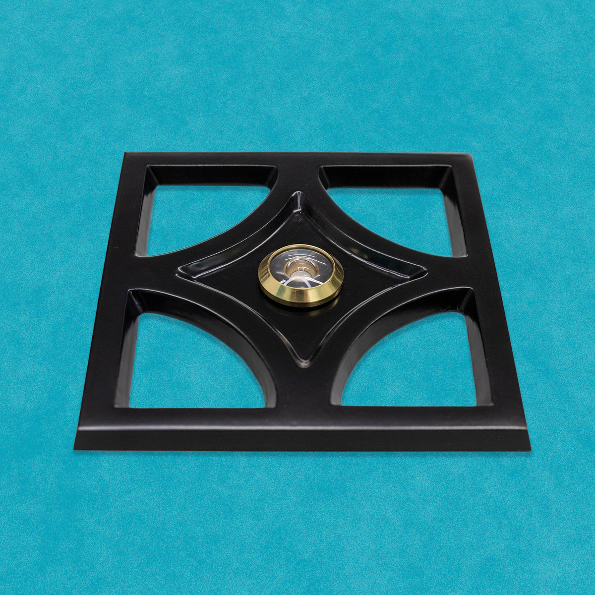 Breeze Block Door Peephole Viewer