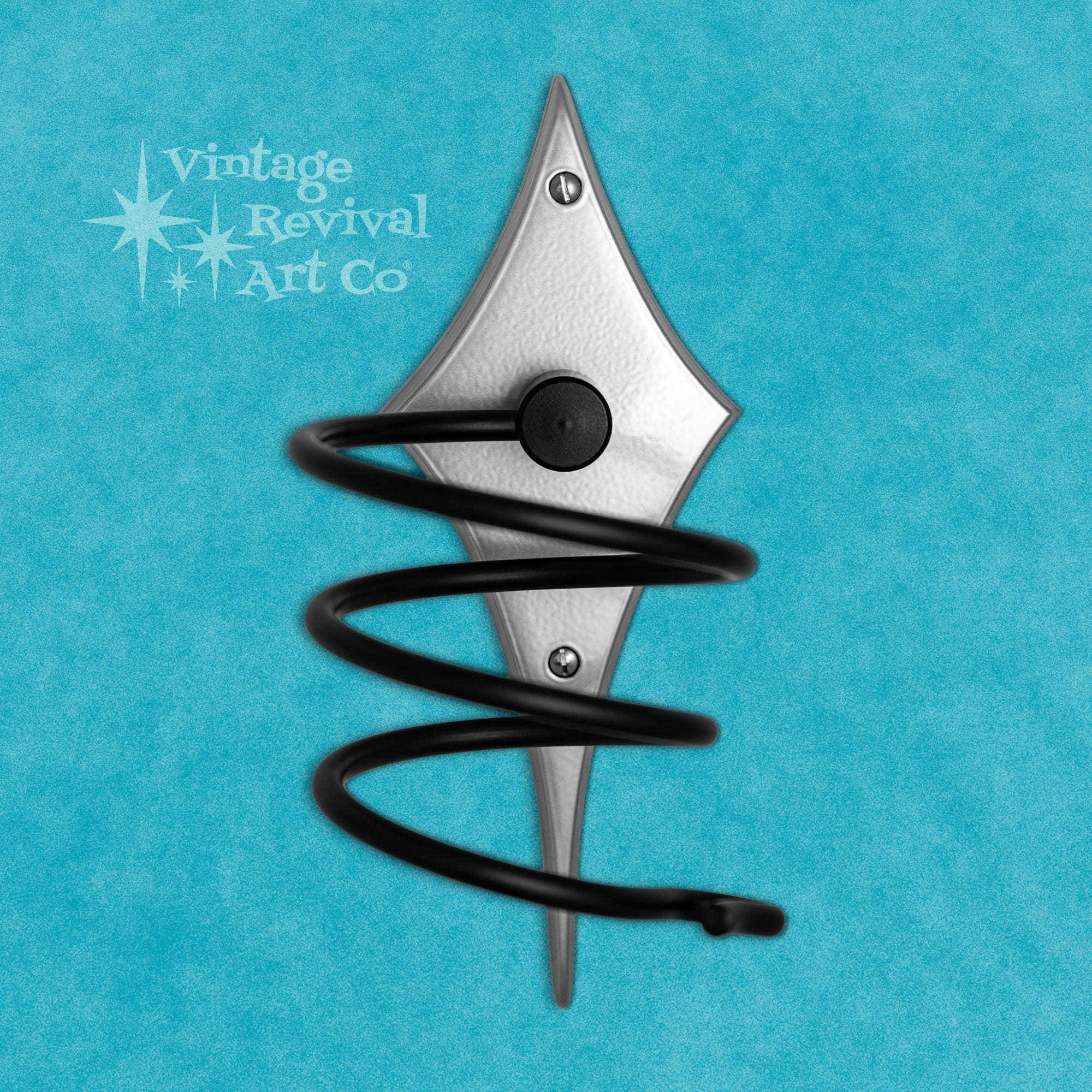 Comet Midcentury Hair Dryer Holder