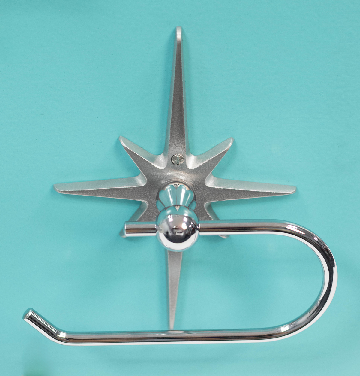 Atomic Starburst European Toilet Paper Holder