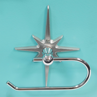 Atomic Starburst European Toilet Paper Holder