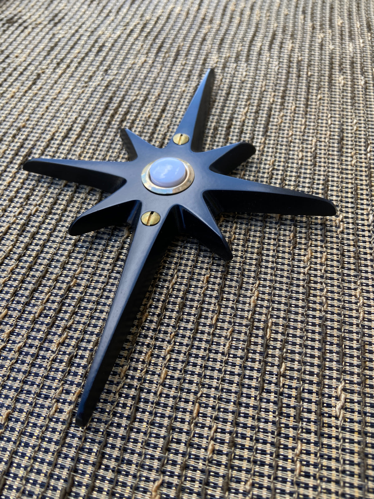 Large Atomic Starburst Doorbell Button