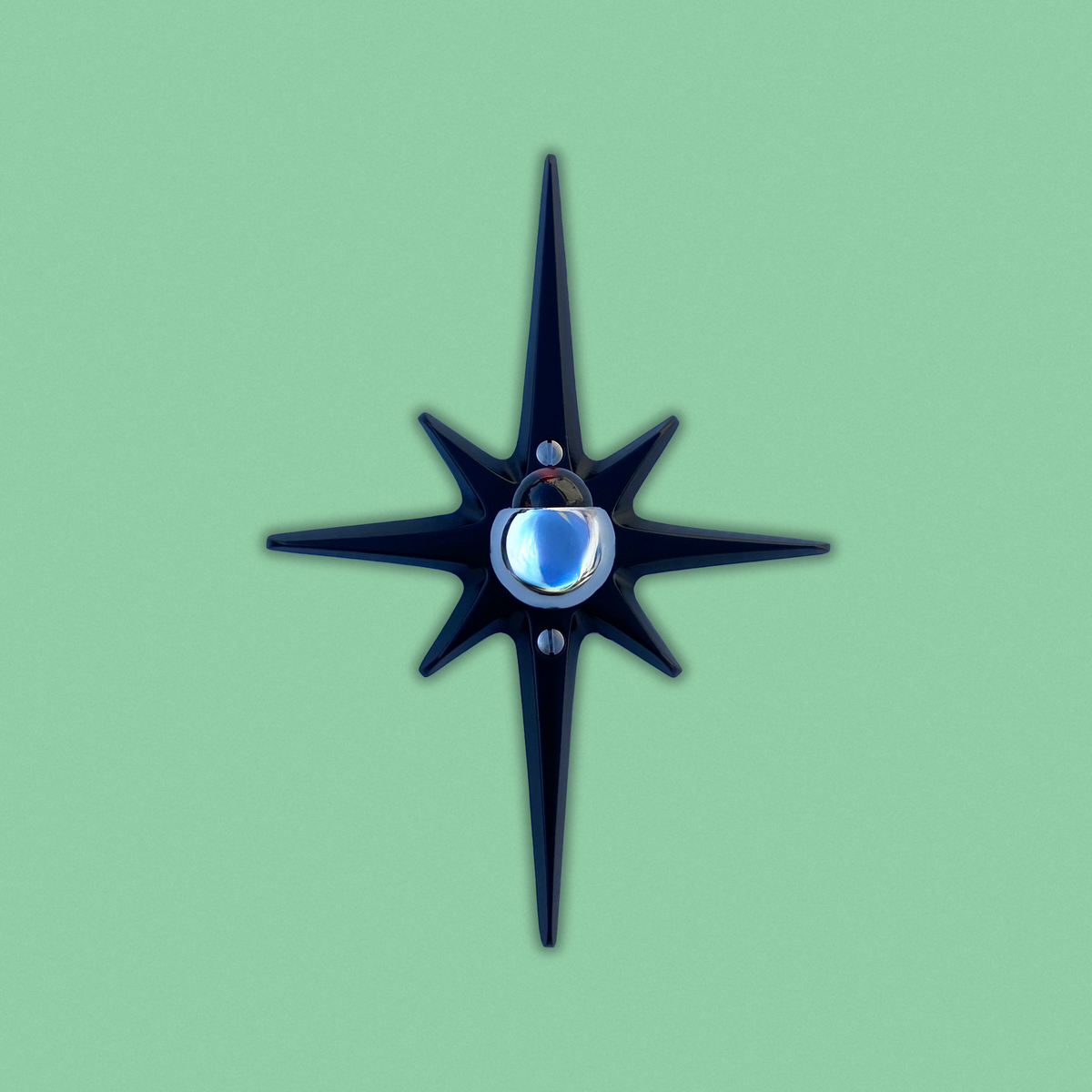 Atomic Starburst Purse & Coat Hanger | Midnight Star Edition