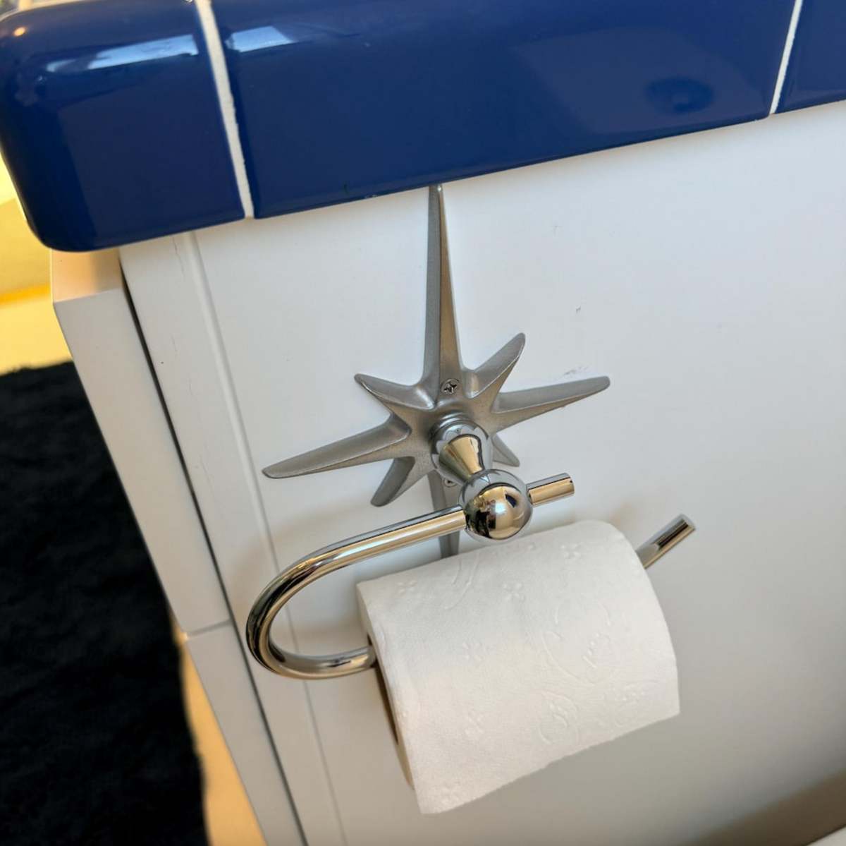 Atomic Starburst European Toilet Paper Holder