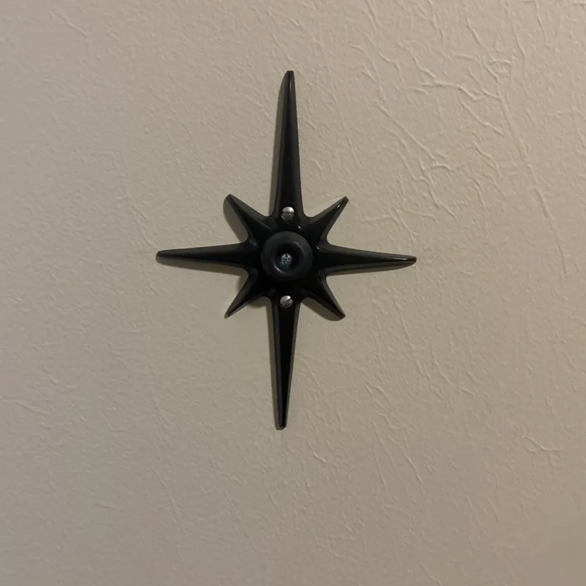 Atomic Starburst Doorstop — Midnight Star Edition